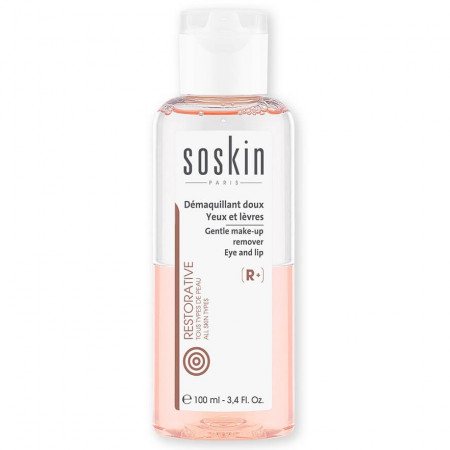 Двухфазное средство для снятия макияжа с глаз Gentle Make-Up Remover eye & lip, 100 мл