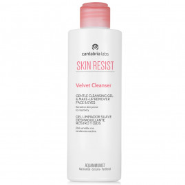 Мягкий очищающий гель и демакияж для лица и глаз SKIN RESIST - Velvet Cleanser – Gentle Cleancing Gel & Make-up Remover Face & Eyes, 200 мл
